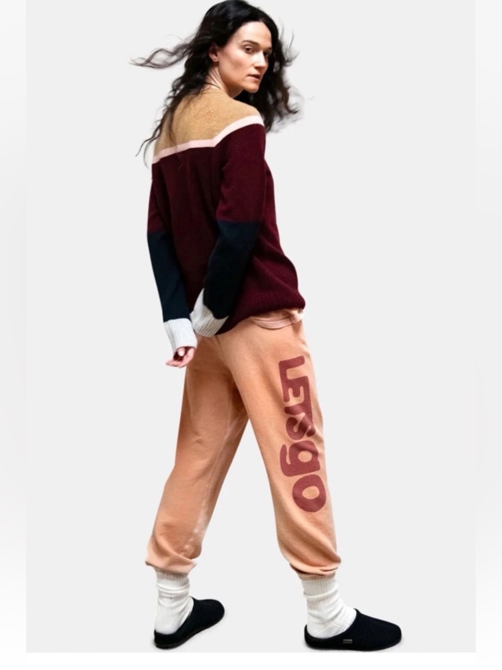 FREECITY Let’s Go Supervintage OG Sweatpants Canyon Powder XS $298 NWOT